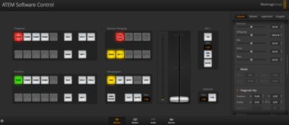 Black Magic Software Control & Atem Mini Pro Iso: Greenscreen - Chroma-Keying