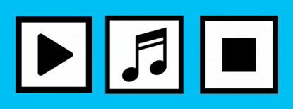 Barrierearmer Musikspieler